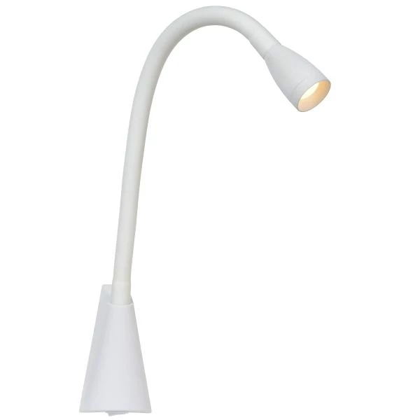 Lucide GALEN-LED - Lampe de chevet / Applique mural - LED - 1x3W 3000K - Blanc - DETAIL 3